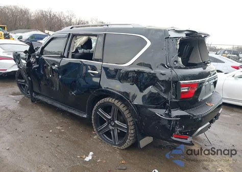 2021 Nissan Armada Sl 2Wd z USA, uszkodzony, nr VIN JN8AY2BAXM9370134